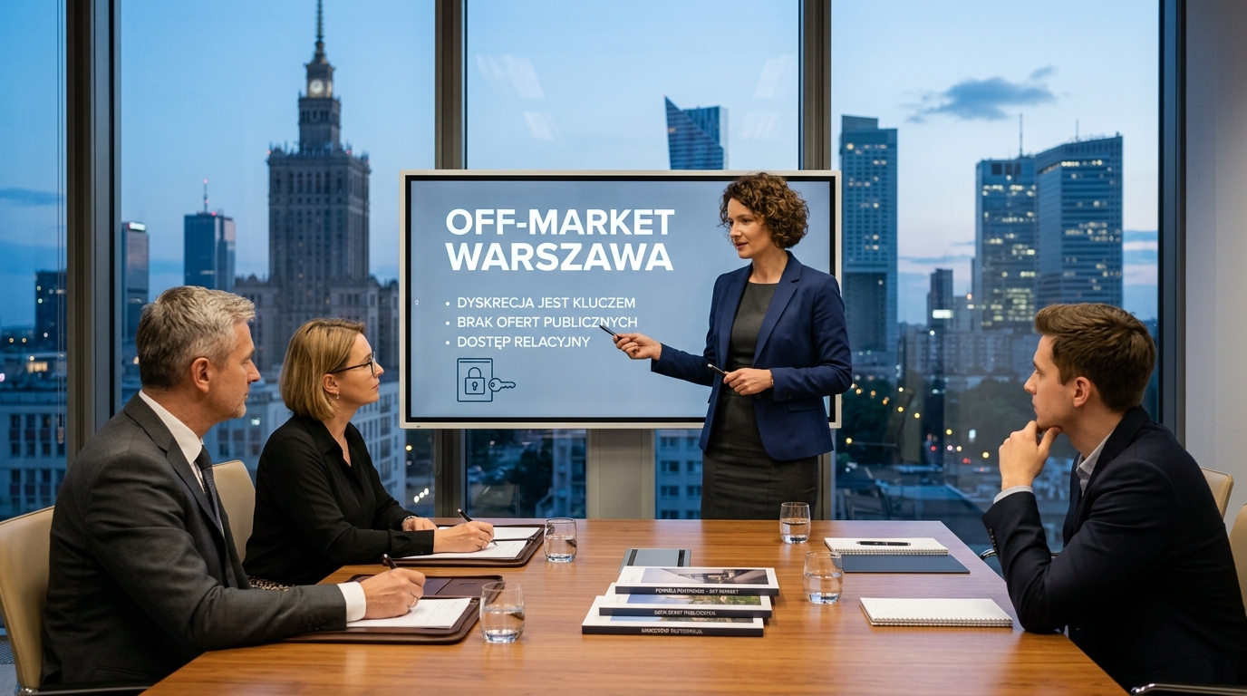 Off-market w Warszawie — jak działa rynek poza publikowanymi ofertami